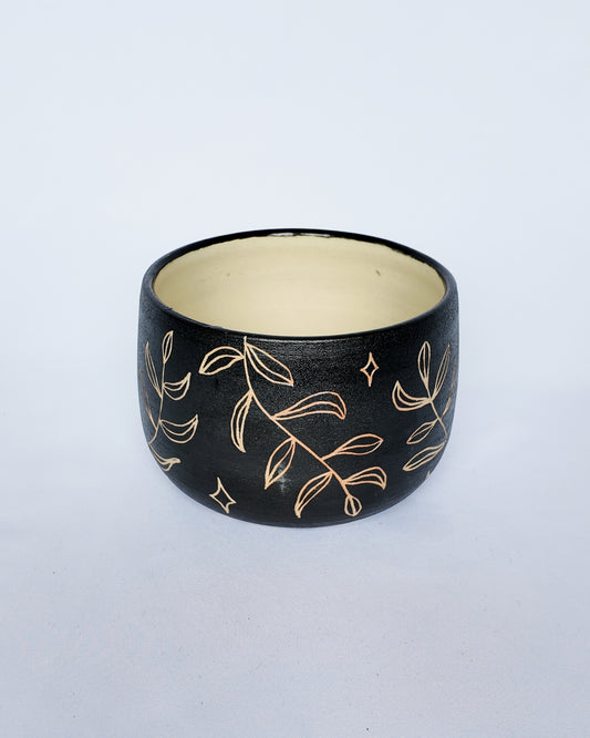 Sgraffito Planter - small