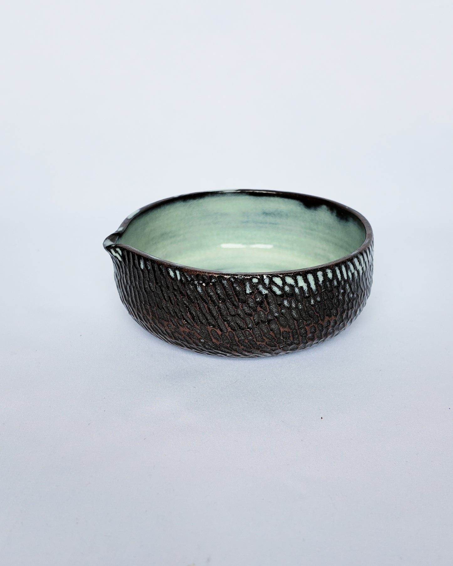 Hand-Carved Matcha Bowl