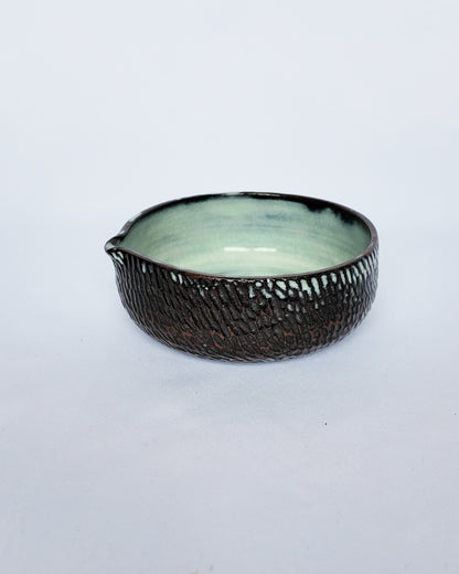 Hand-Carved Matcha Bowl