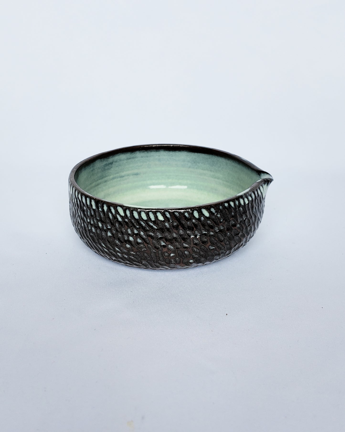 Hand-Carved Matcha Bowl
