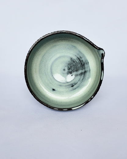 Hand-Carved Matcha Bowl