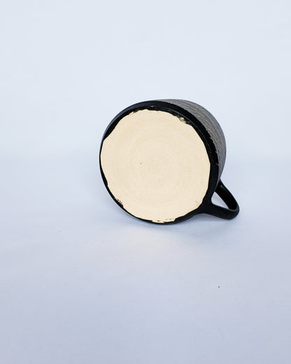 Stripy Sgraffito Mug