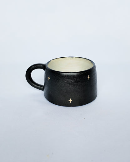 Mini Star Sgraffito Mug