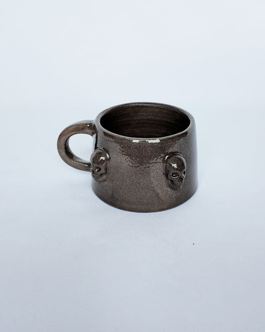 Glossy Skull Mug