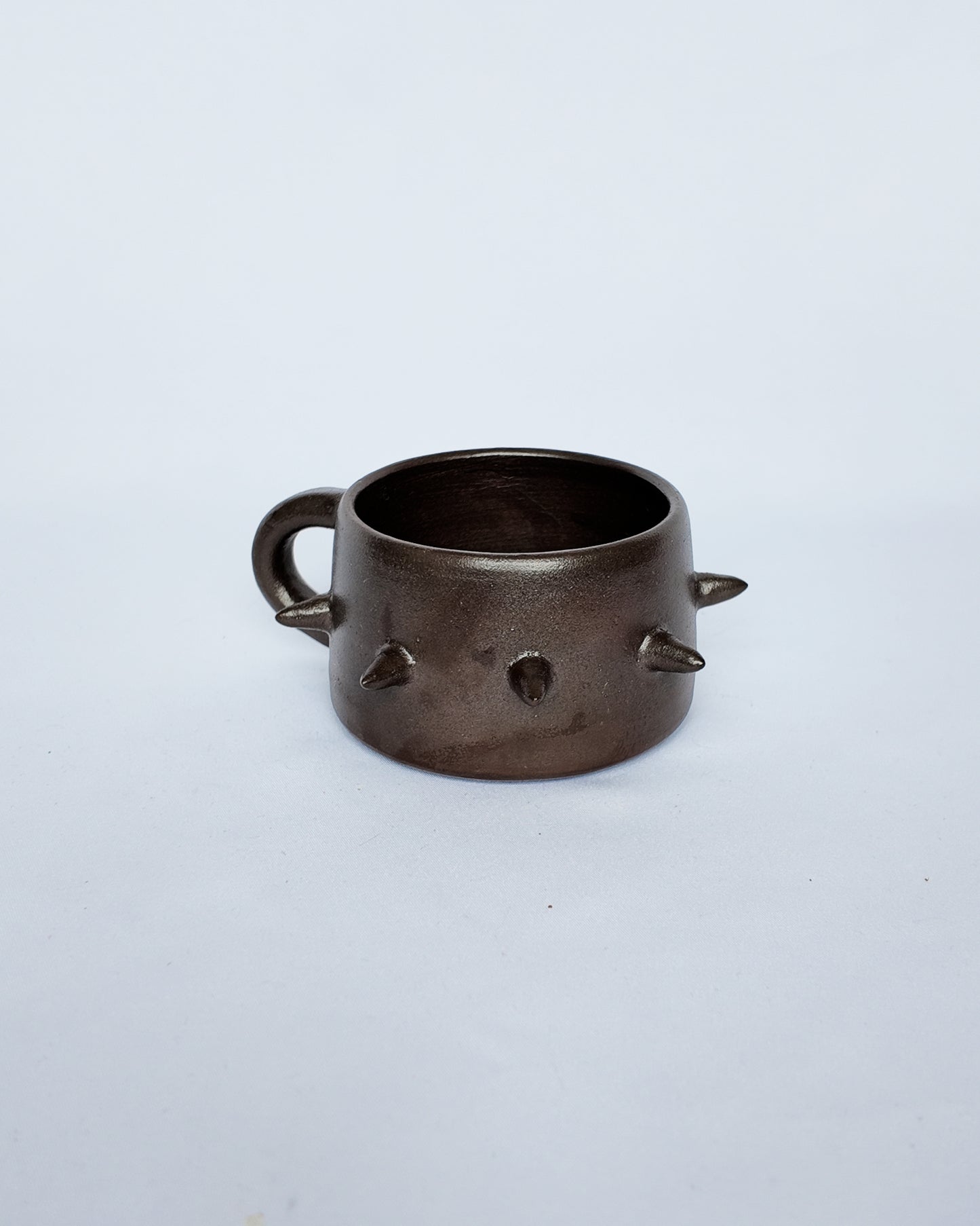 Dark Clay Spiky Mug