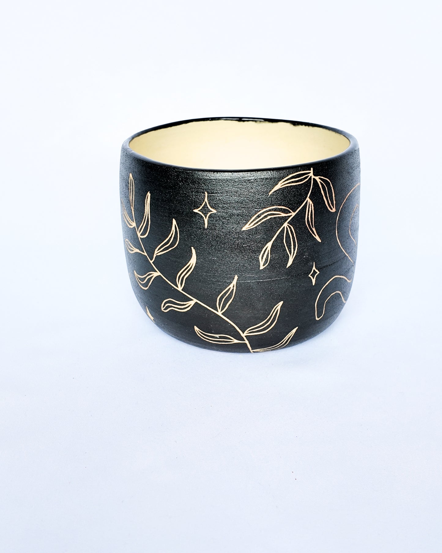 Sgraffito Planter - medium