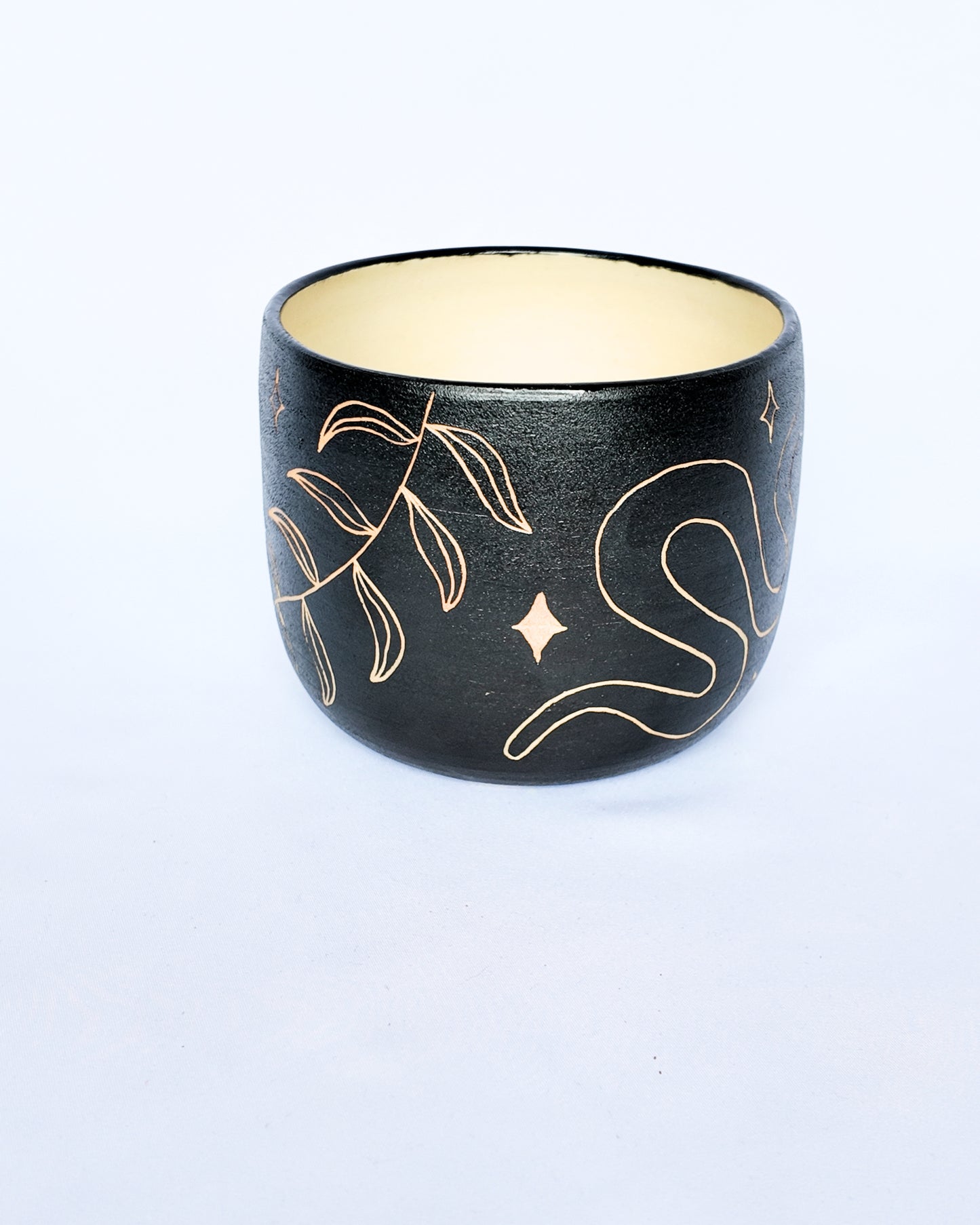Sgraffito Planter - medium