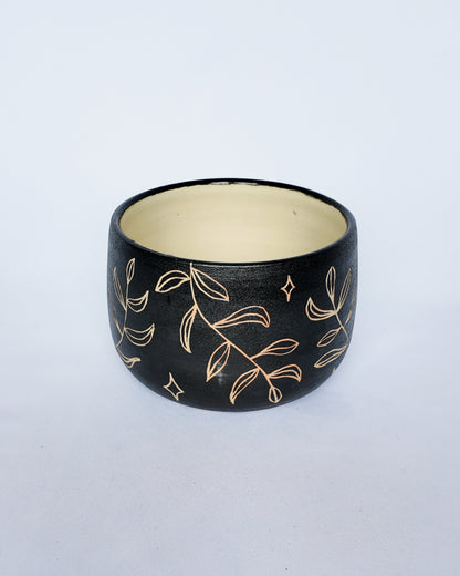 Sgraffito Planter - small