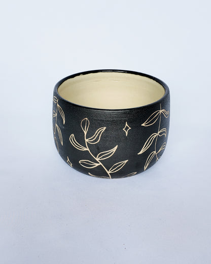 Sgraffito Planter - small