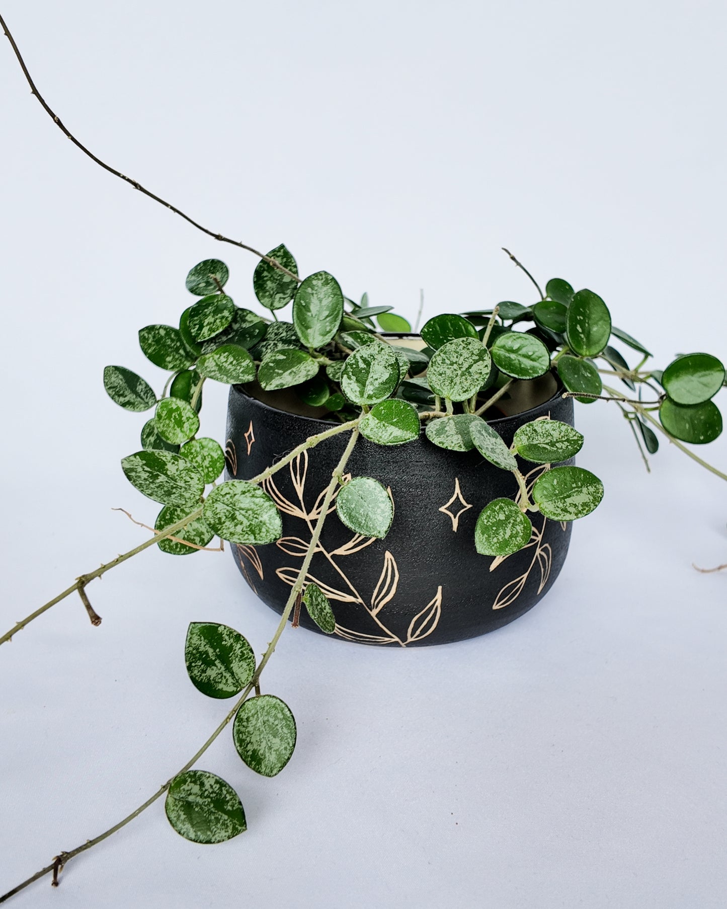 Sgraffito Planter - small