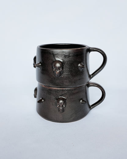 Spiky Skull Mug