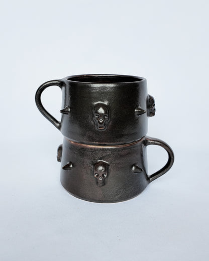 Spiky Skull Mug