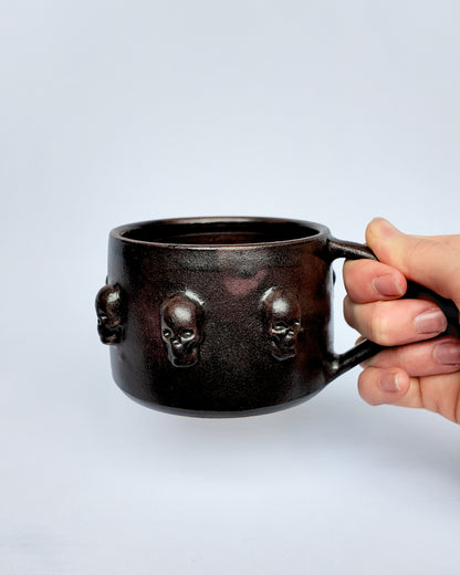 Matte Skull Mug