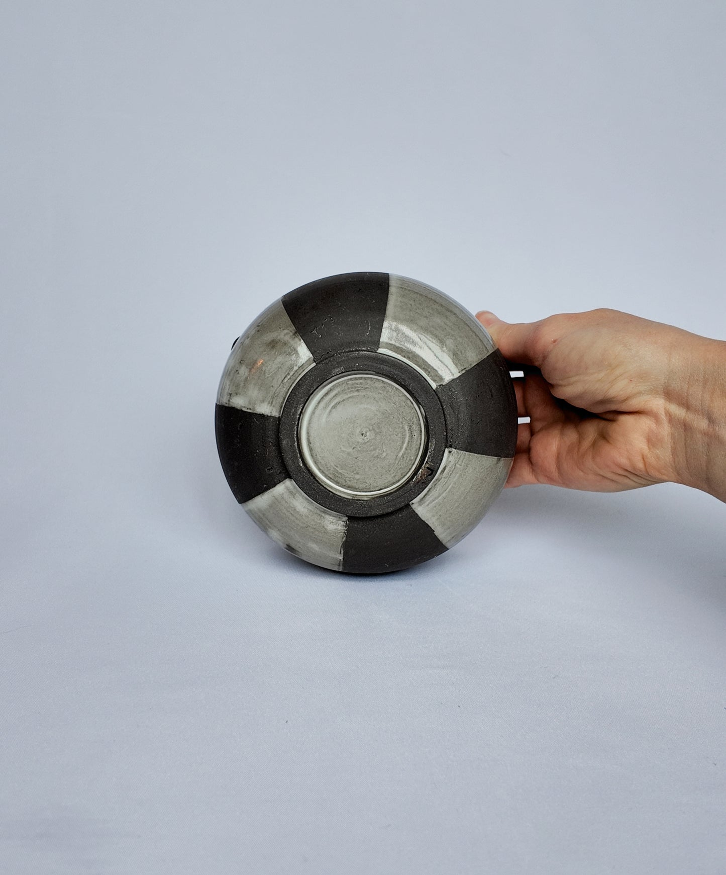 Checkered Matcha Bowl