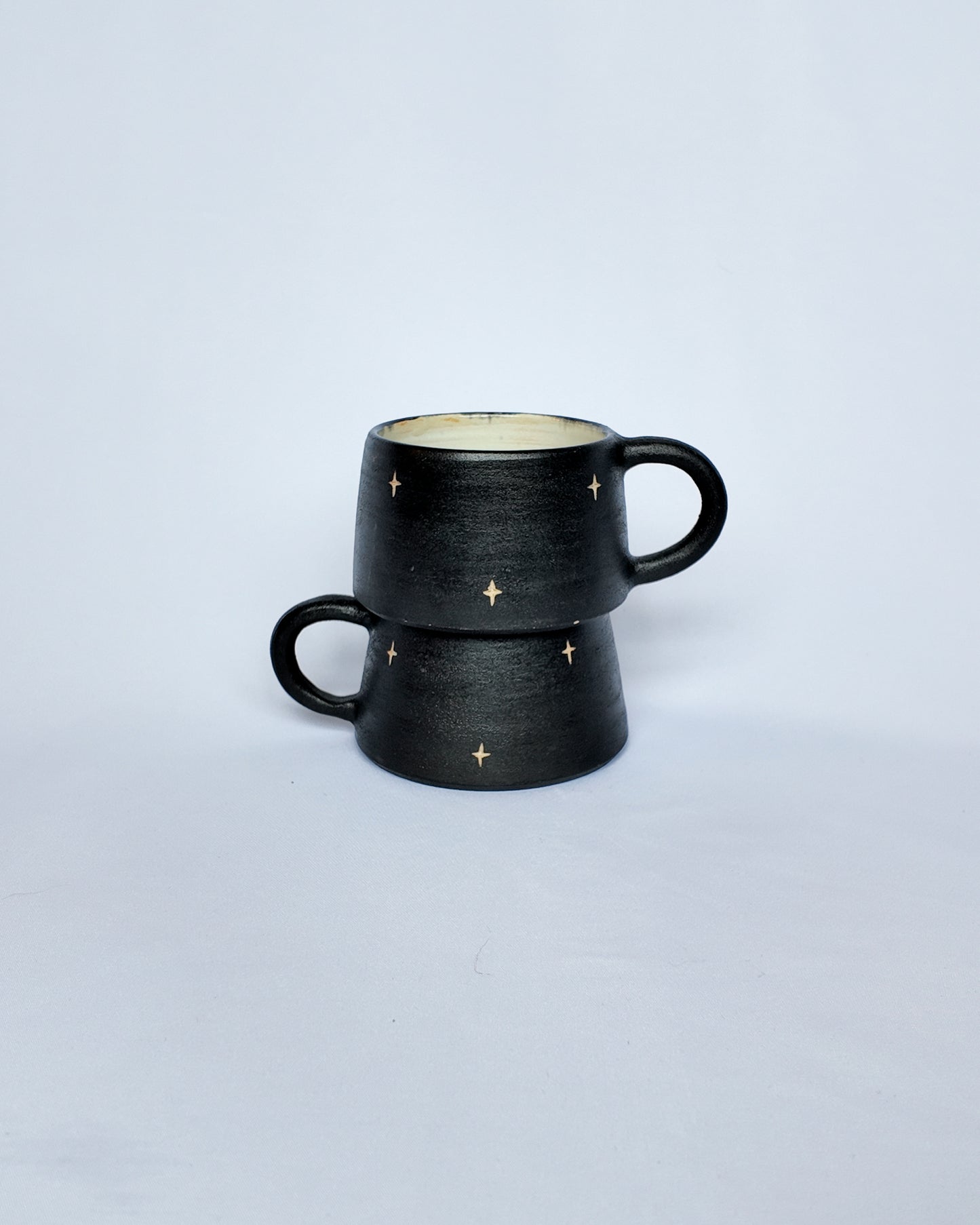 Mini Star Sgraffito Mug