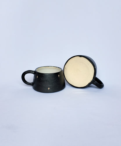 Mini Star Sgraffito Mug