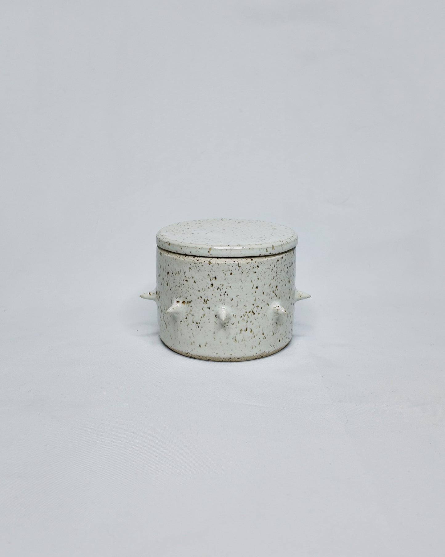 Speckled french butter crock (2nd)