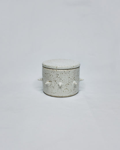 Speckled french butter crock (2nd)