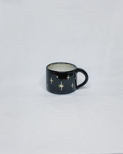 Star Sgraffito Mug