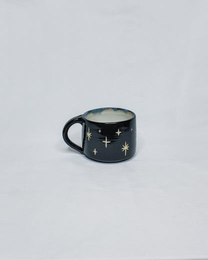 Star Sgraffito Mug