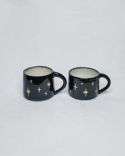 Star Sgraffito Mug