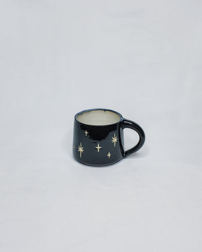 Star Sgraffito Mug