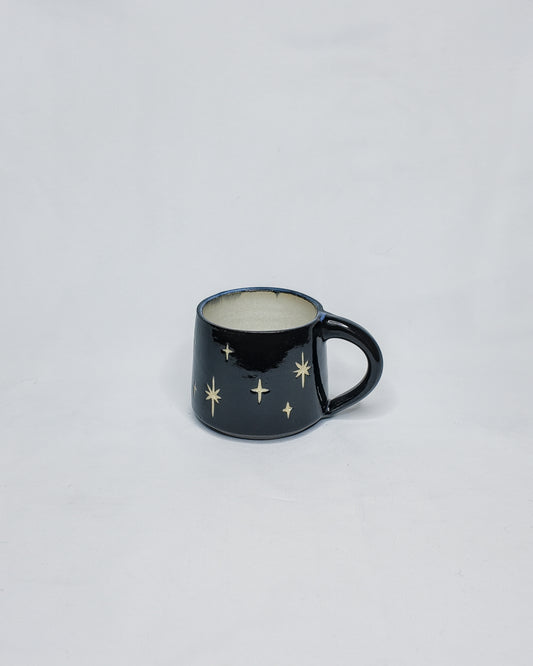 Star Sgraffito Mug
