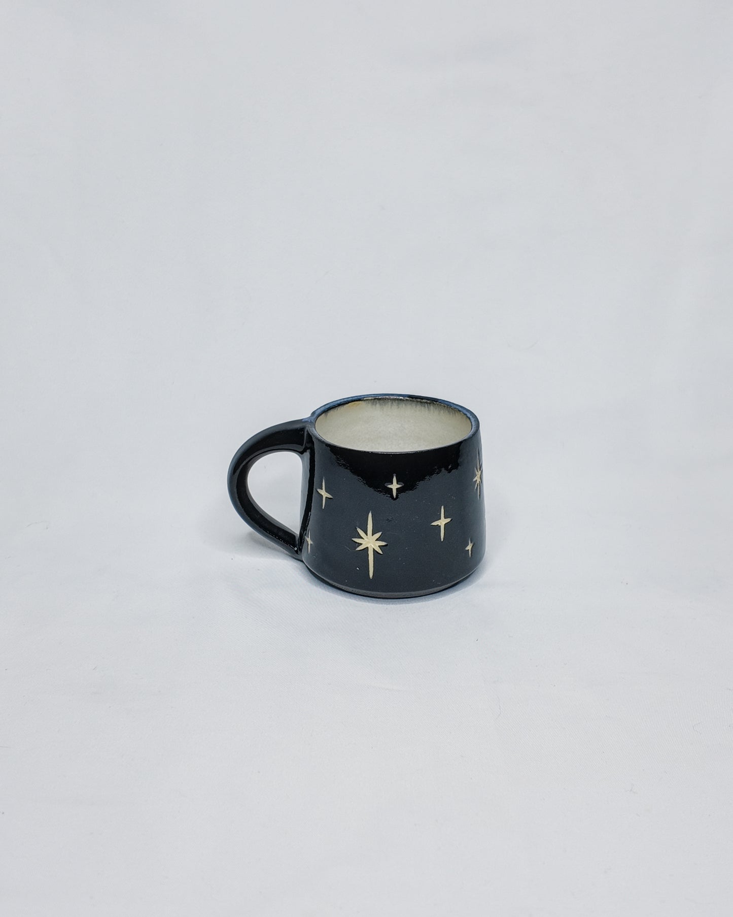 Star Sgraffito Mug