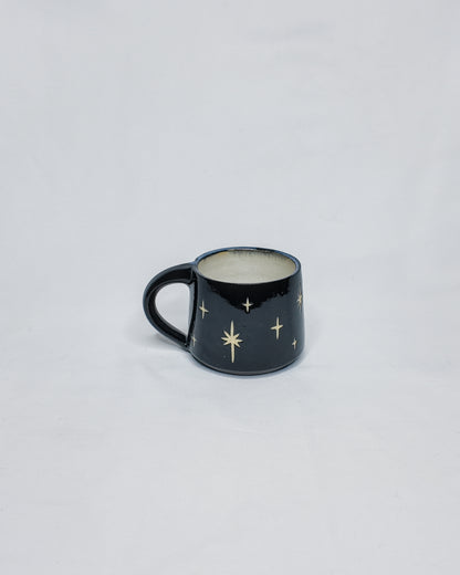Star Sgraffito Mug