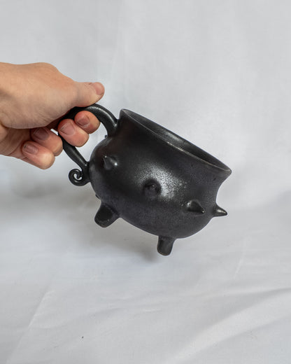 Spiky cauldron mug