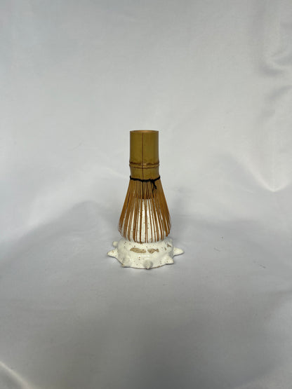 Spiky speckled matcha whisk holder